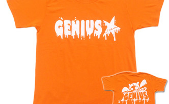 Genius「オレンジ」Tシャツ
