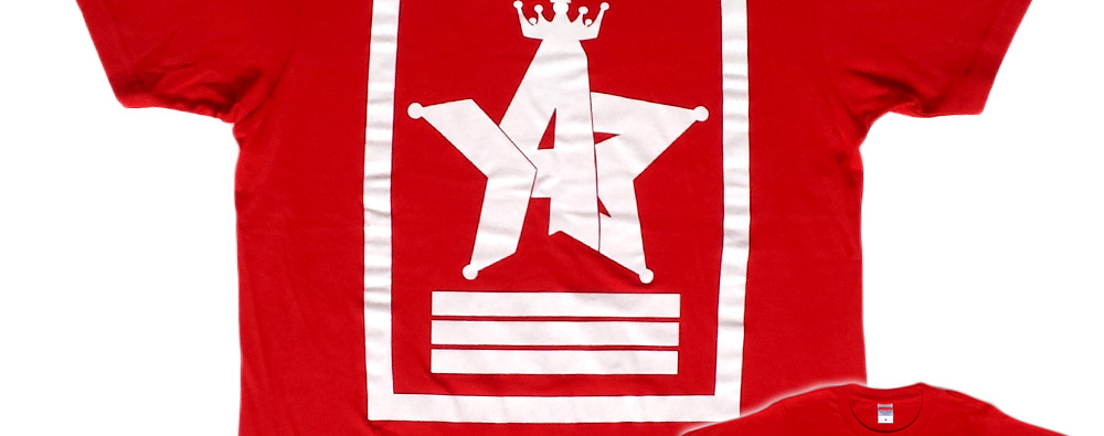 Crown Star「レッド」Tシャツ